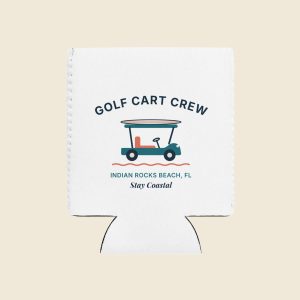 Golf Cart Crew Koozie