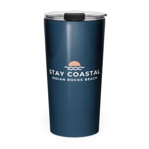 Stay Coastal Tumbler - Navy