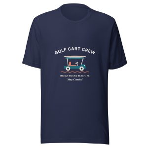 Golf Cart Crew Tee - Navy
